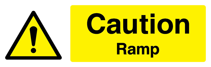 Caution - Ramp