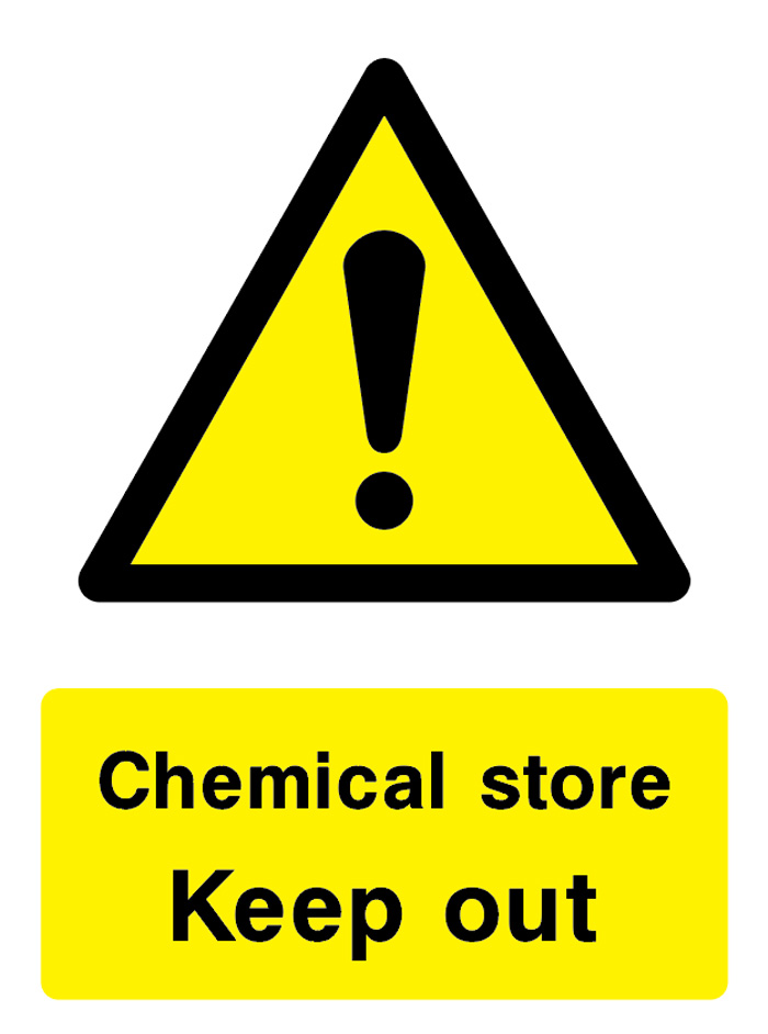 Chemical Store - Keep Out