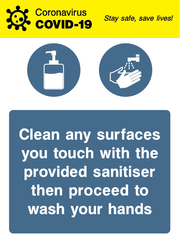 Clean Any Surface You Touch - Covid 19