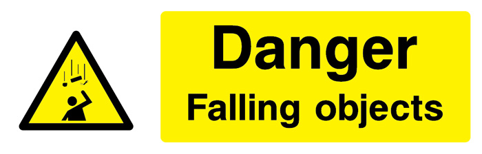 Danger - Falling Objects