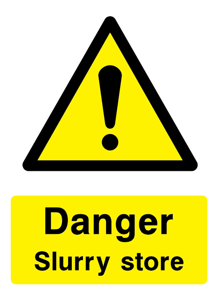 Danger - Slurry Store