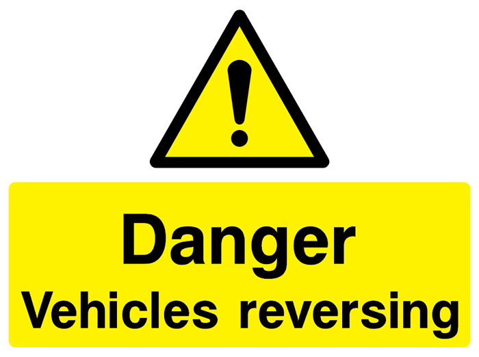 Danger - Vehicles Reversing