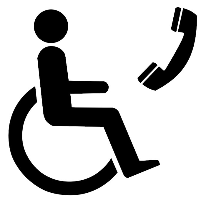 Disabled Call Service - Sign