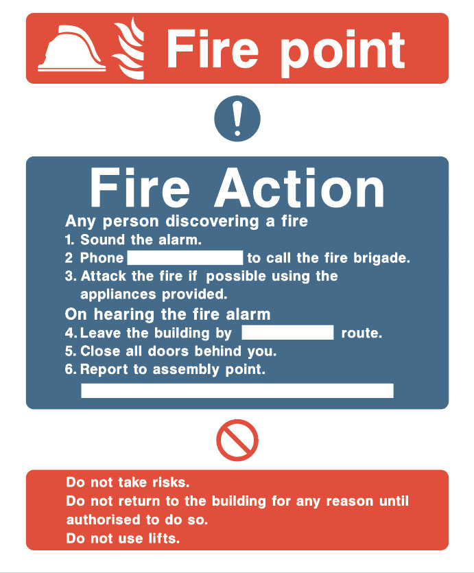 Fire Action Board - Fire Point