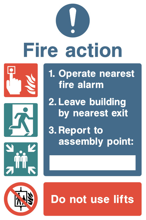 Fire Action Board - Type N