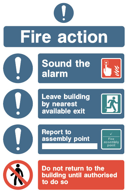 Fire Action Board - Type O