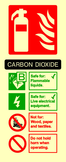 Fire Equipment - Fire Extinguisher Carbon Dioxide 2