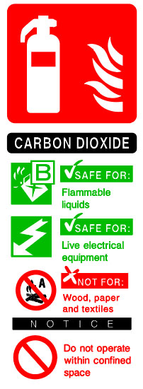 Fire Equipment - Fire Extinguisher Carbon Dioxide 4