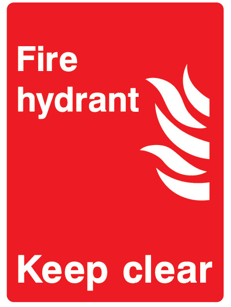 Fire Equipment - Fire Hydrant Keep Clear