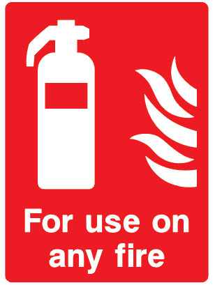 Fire Equipment - For Use On Any Fire