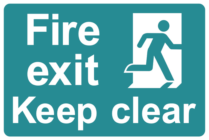 Fire Exit - Keep Clear