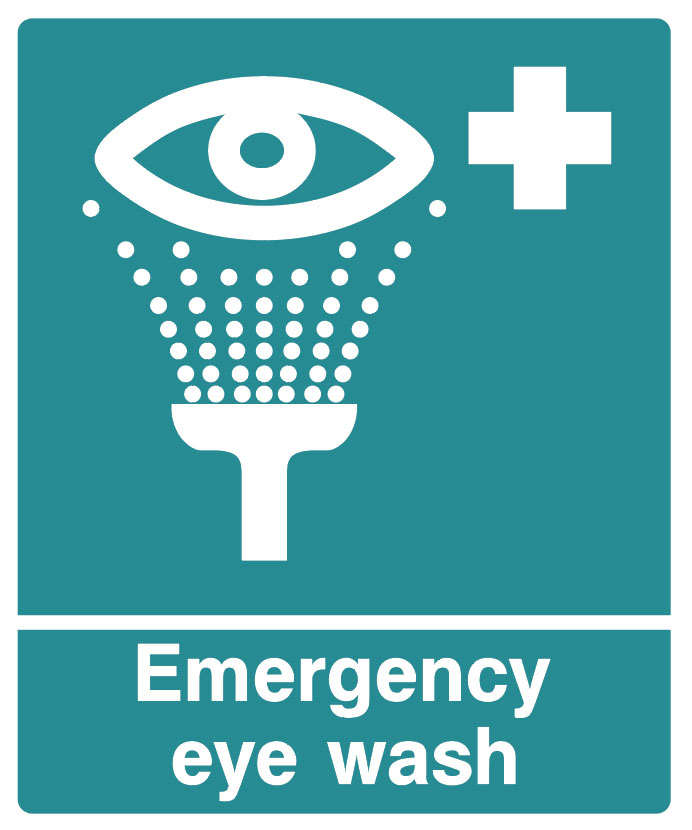 First Aid - Emergency Eye Wash