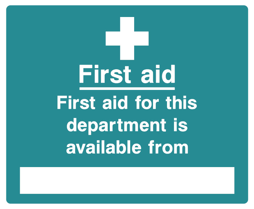 First Aid - First Aid For This Department