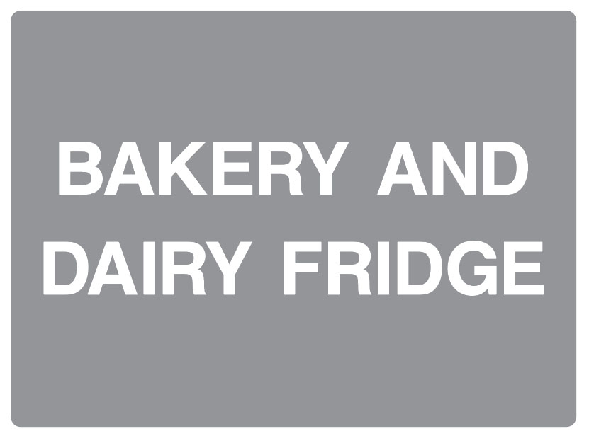 Food Processing & hygiene - Bakery And Dairy Fridge