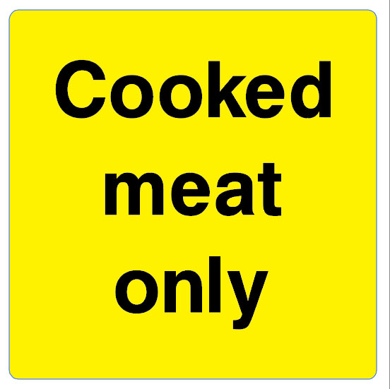 Food Processing & Hygiene - Cooked Meat Only