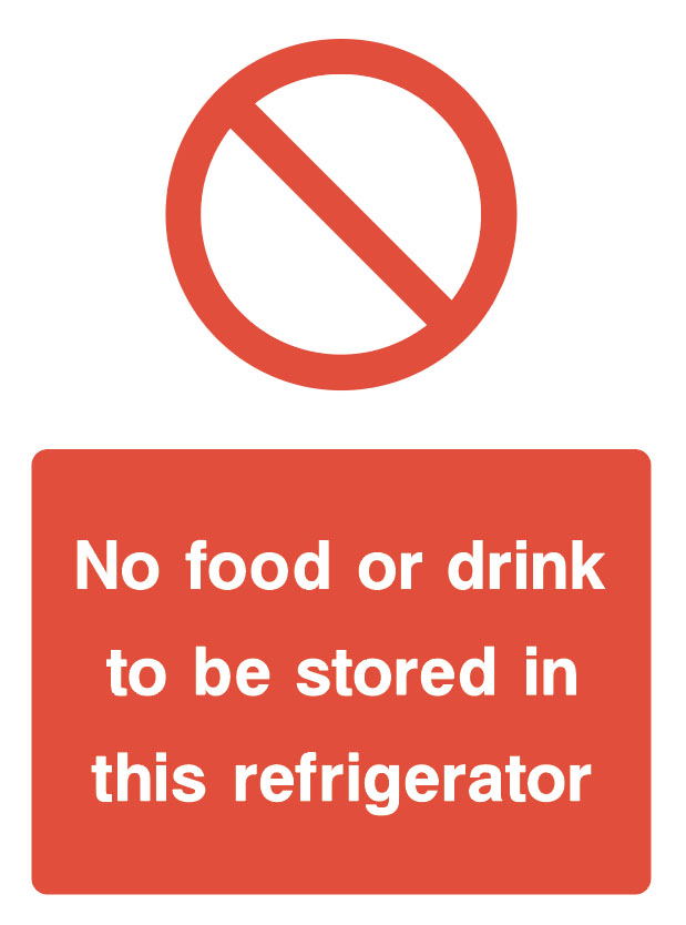 Food Processing & Hygiene - No Food Or Drink