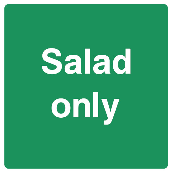 Food Processing & Hygiene - Salad Only