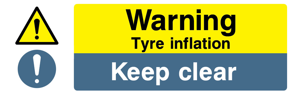 Garage Signs - Tyre Inflation