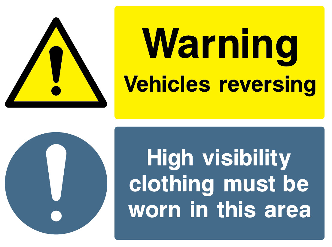 Garage Signs - Warning Vehicles Reversing