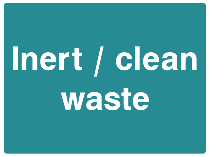 Inert / Clean Waste