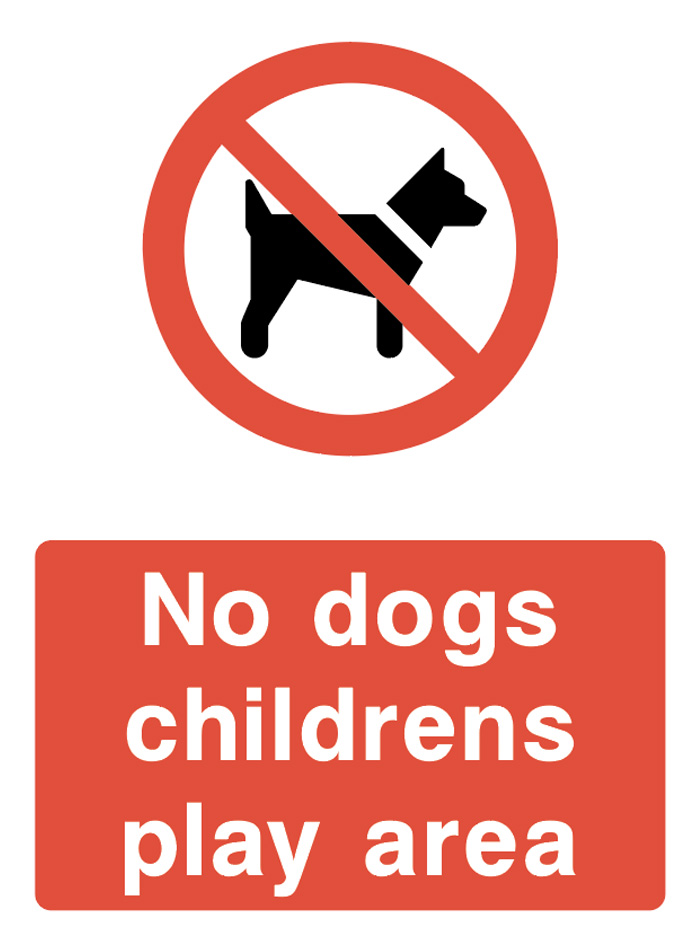 No Dogs Childrens Play Area