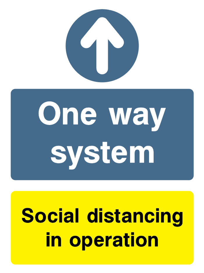 One Way System - Social Distancing