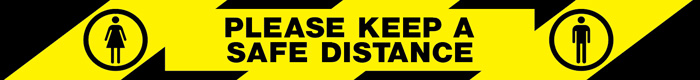 Please Keep A Safe Distance