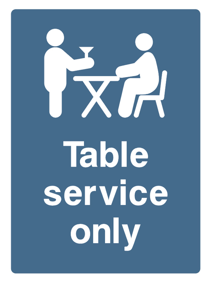 Table Service Only