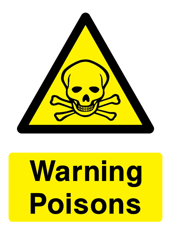 Warning Poisons