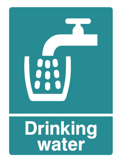 Hotel Signs - Drinking Water