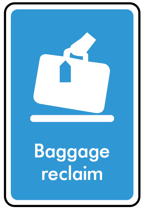 Information Signs - Baggage Reclaim