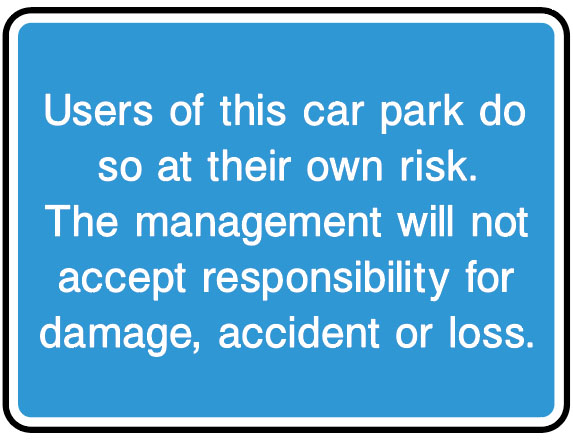 Information Signs - Car Park