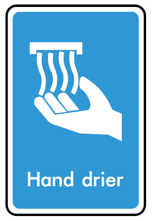 Information Signs - Hand Drier