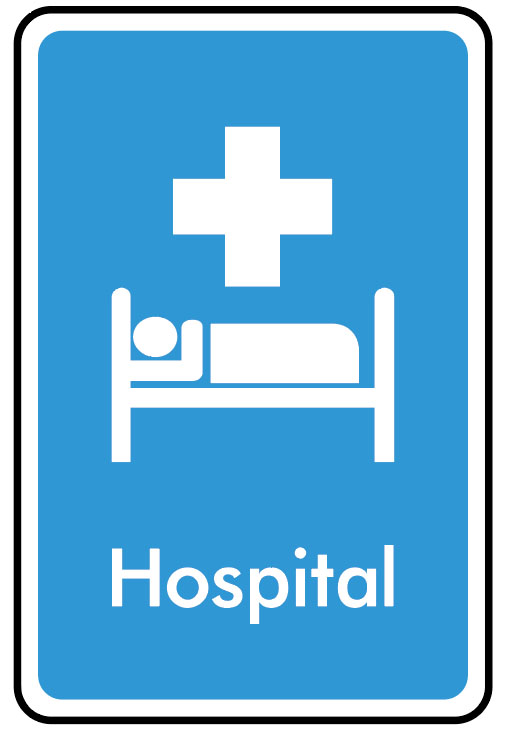 Information Signs - Hospital