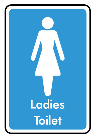 Information Signs - Ladies Toilet