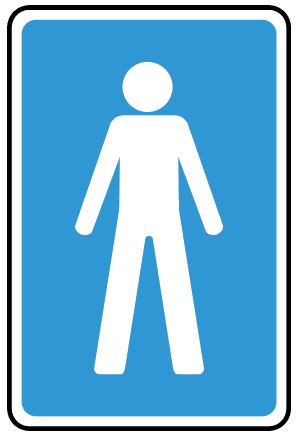 Information Signs - Male