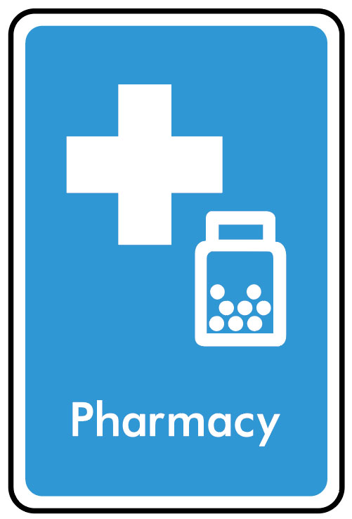 Information Signs - Pharmacy