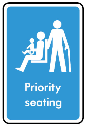 Information Signs - Priority Seating