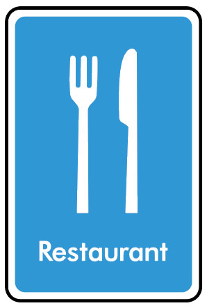 Information Signs - Restaurant