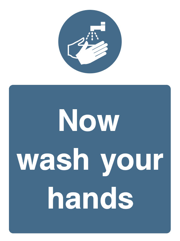 Mandatory - machinery And General - Now Wash Your Hands