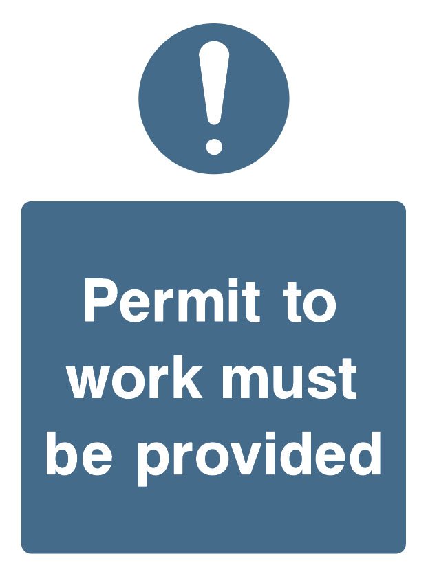 Mandatory - Machinery And General - Permit To Work Must Be Provided