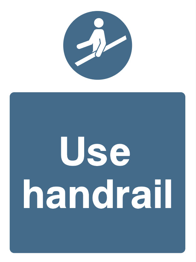 Mandatory - Machinery And General - Use Handrail