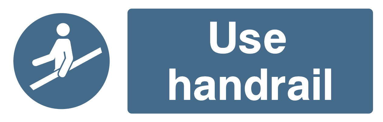 Mandatory - Machinery And General - use Handrail