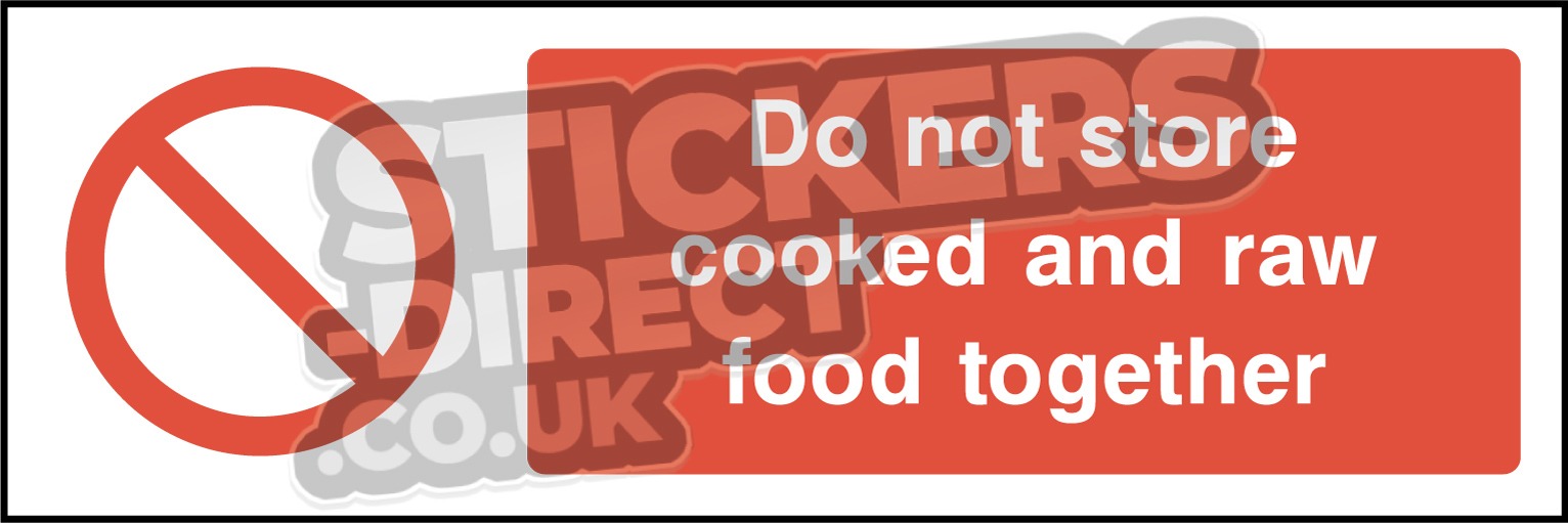 Food Processing & Hygiene - Cooked And Raw Food