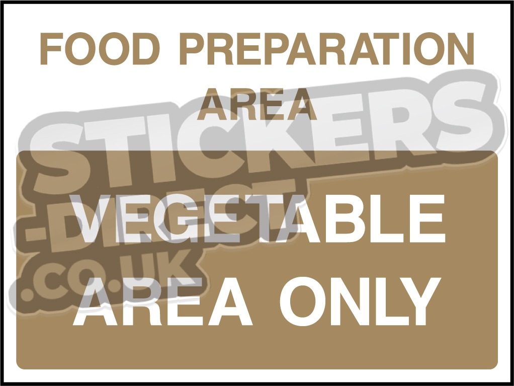 Food Processing & Hygiene - Vegetable Area Only