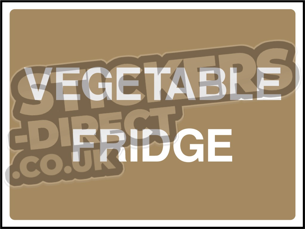 Food Processing & Hygiene - Vegetable Fridge