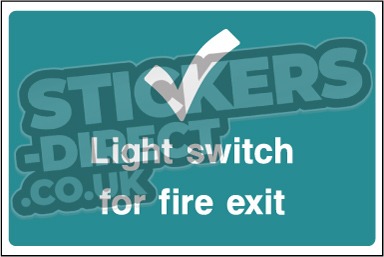 Light Switch For Fire Exit